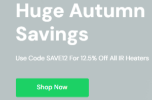 Surya Heating seasonal logo on a grey background