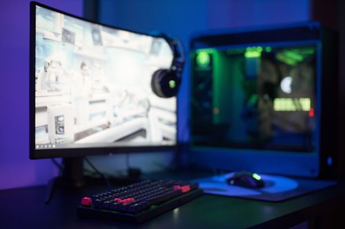 A gaming setup you can purchase and save on with an Inside Tech voucher code