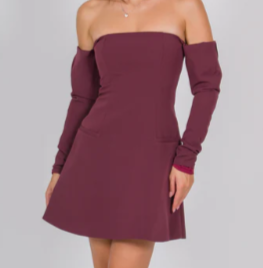 abito corto da donna in offerta se si utilizza un codice sconto L'Uomo e La Donna
