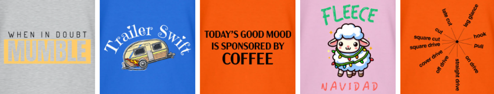 CharGrilled prints that you can have on a cup, hoodie, or shirt