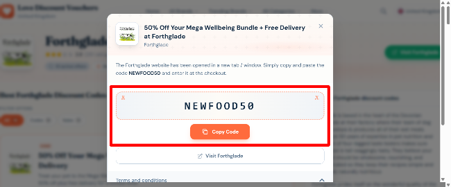 access a 50% discount plus free delivery on the Mega Wellbeing Bundlle from Forthglade
