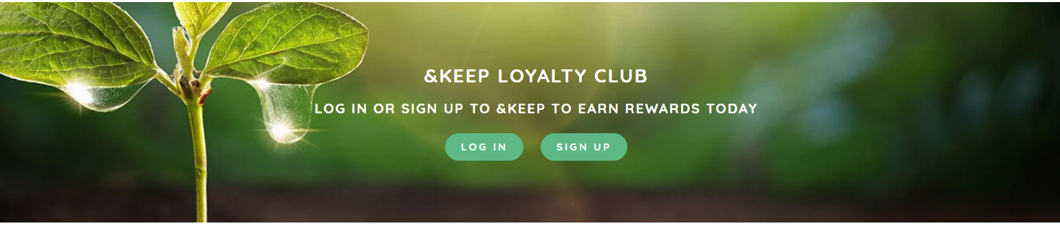 Sign up for the loyalty program and enjoy your earnings