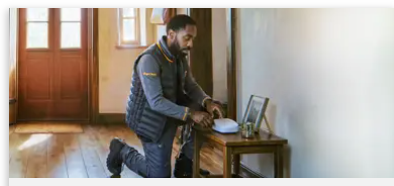 Gigaclear offers expert service with their technicians who set up your home
