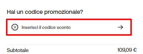 carrello del sito ufficiale Sorelle Ramonda dove poter risparmiare applicando un codice sconto Sorelle Ramonda