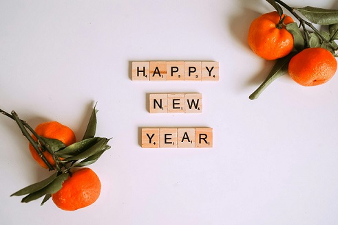 image showing a happy new year message