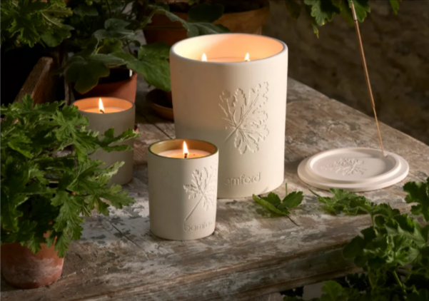 The Bamford Tomentosum Geranium Candle from the Home Fragrance section