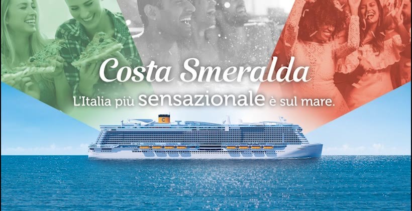 classica nave Costa mentre é in mare da poter acquistare online sul sito ufficiale Costa con un voucher Costa