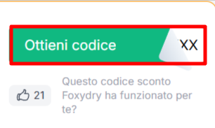 codice sconto Foxydry da poter prelevare per risparmiare su stendini di alta gamma