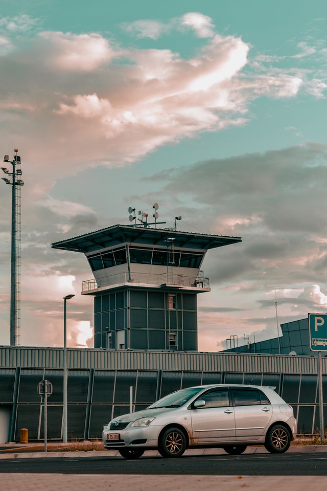 A car parked at London Gatwick Airport who saved on their parking with a Gatwick Airport Parking discount code