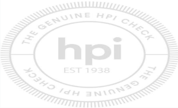 HPI Check logo featuring the “hpi” name and “Est 1938.”