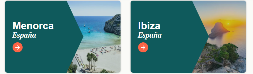 ejemplo de destinos de direct ferries para españa de la web