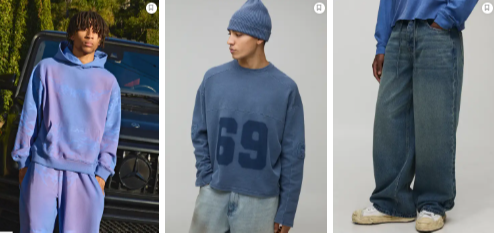 men wearing boohooMAN streetwear collections