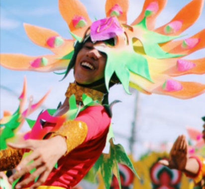 A person at a parade