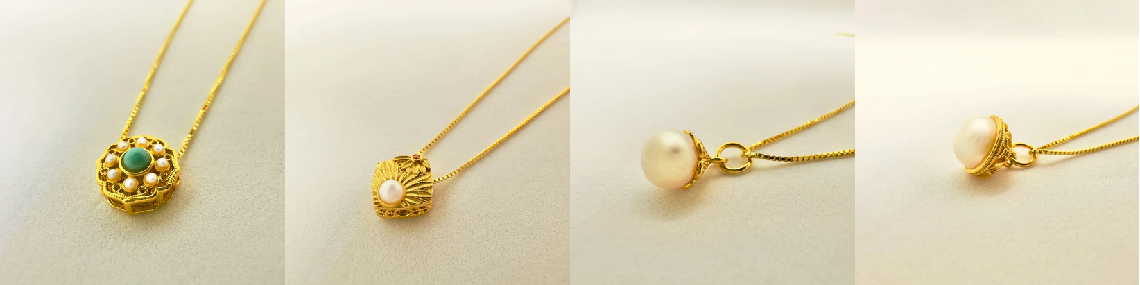 gold vermeil jewellery from Angel Barocco
