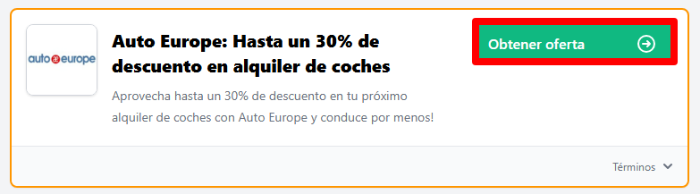 oferta de la marca
