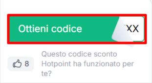codice sconto Hotpoint da poter prelevare per risparmiare su elettrodomestici online