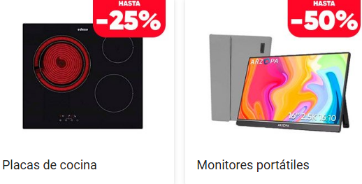 imagen de la web de FNAC de ofertas FNAC  de la web