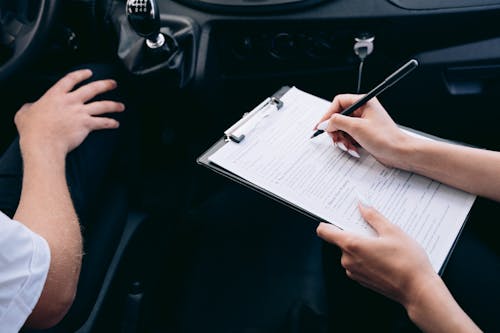 A person signing up for Big Blue Cover Car Hire Excess Insurance insurance