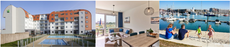 Holiday flats/suites in Zeebrugge
