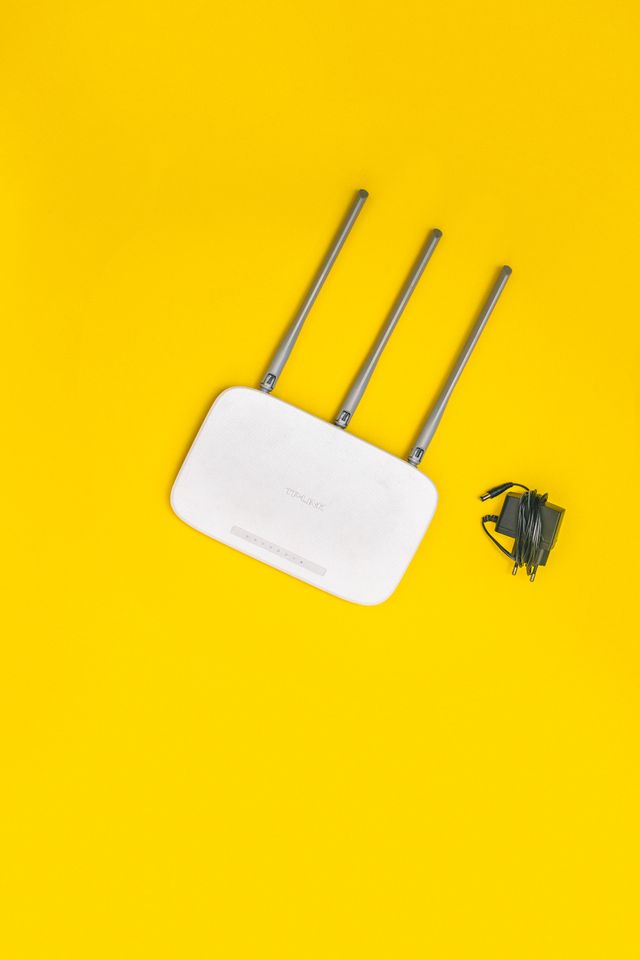 The free WiFi router that comes when you purchase an internet bundle from HeyBroadband