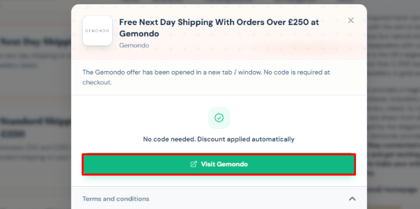 The highlighted box will redirect to official site