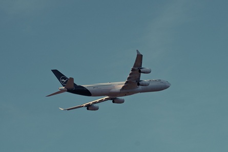 image showing an aeroplane in the sky