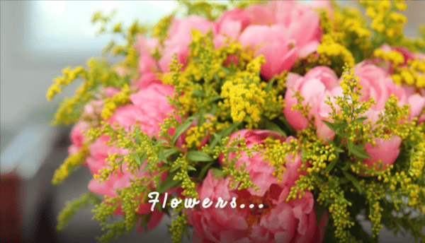 An example of a bouquet of flowers you can save on with a Flower Station discount code