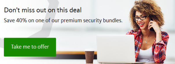 40% on Avira security bundles