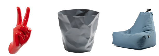 Design My World items on sale displayed on a white background
