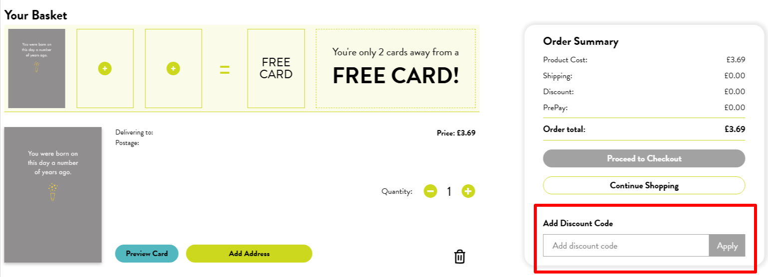 Scribbler student discount code code box for customers at Scribbler’ website
