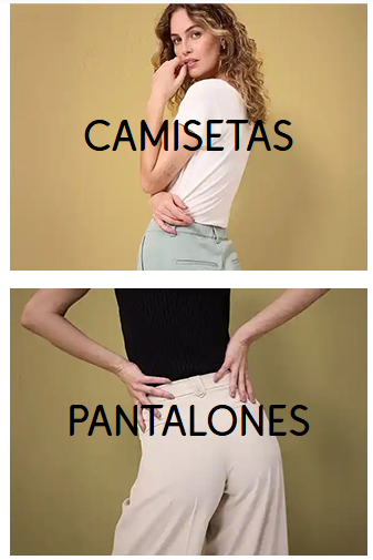 ropa femenina de la marca sobre fondo marrón