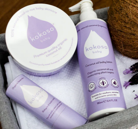A bath set from Kokoso Baby