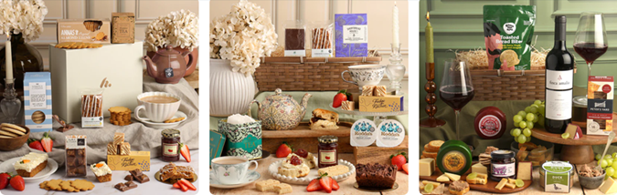 image showing the hampers.com hampers