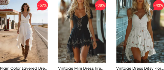 {Image shows Dresslily items on sale