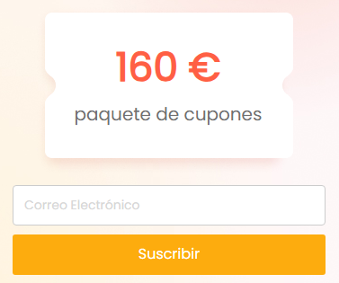 imagen de costway de promoción de suscripción de la web