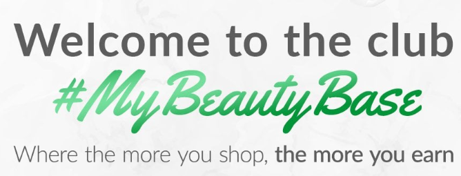 welcome messeage for Beauty Base club