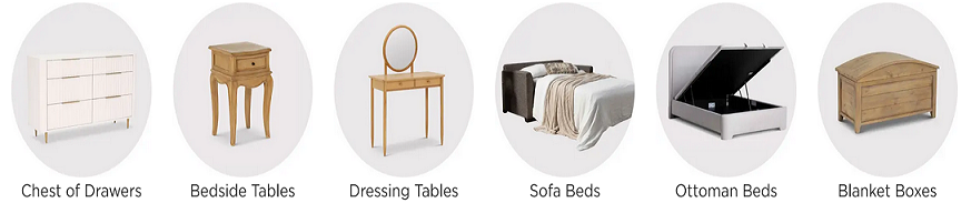 image showing bedroom essentials