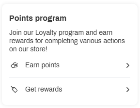 The Bohemian Brands loyalty program sign up page.