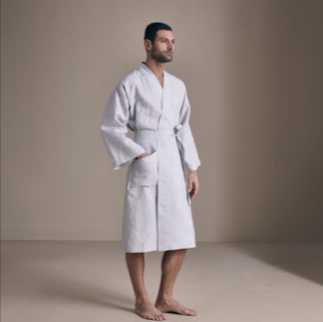 accappatoio uomo in promozione se si utilizza un codice sconto Frette