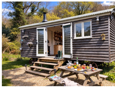 Book a cabin stay at a quiet resort and enjoy your holiday