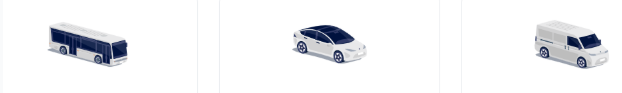 Hoppa transportation options: a bus, car and minibus