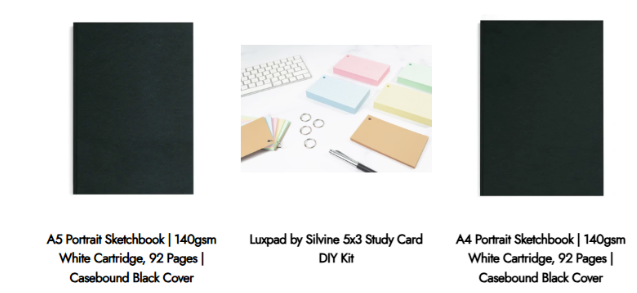 study tools on a white background