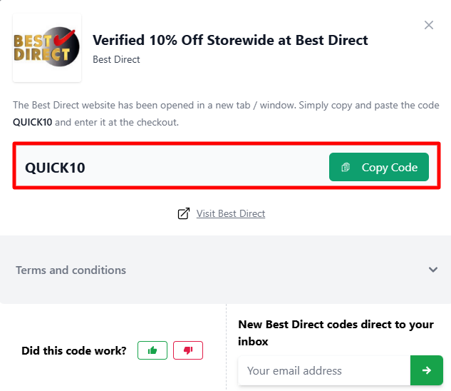 A Best Direct code on Love Discount Vouchers