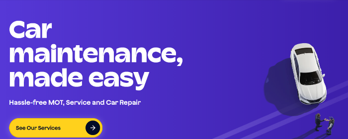 A promotional banner from the Fixter website that you can save on with a Fixter voucher code