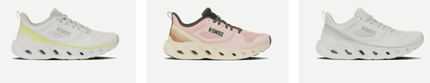 image showing some K-Swiss footwear