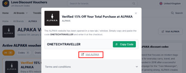 link to ALPAKA offical website
