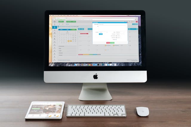 An example of a computer monitor from Back To The Office.