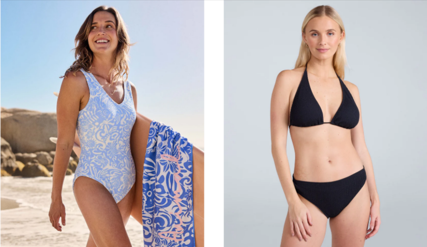 Two ladies wearing swimwear from Animal