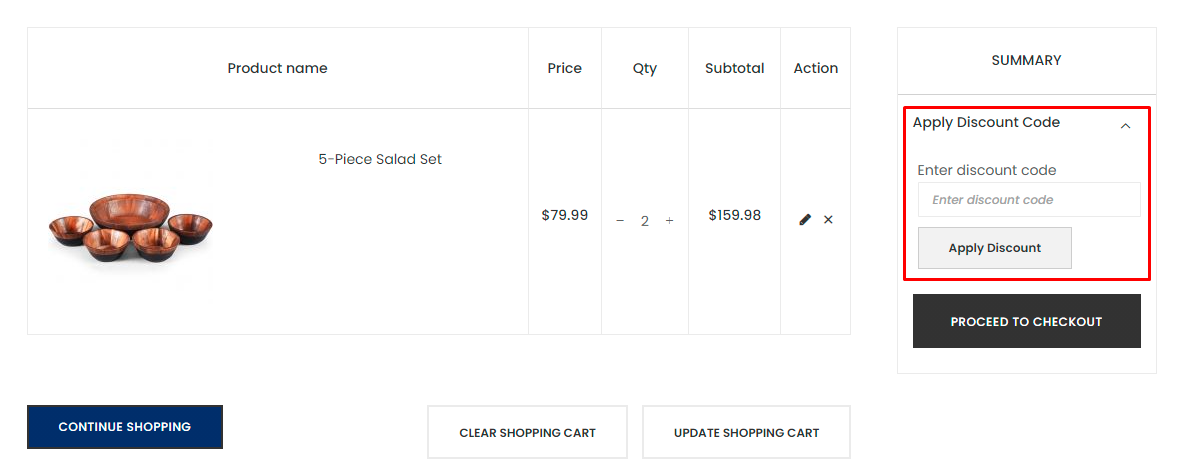How do I use my Noritake discount code?