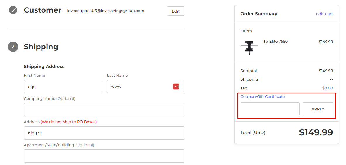 How do I use my Winegard coupon code?